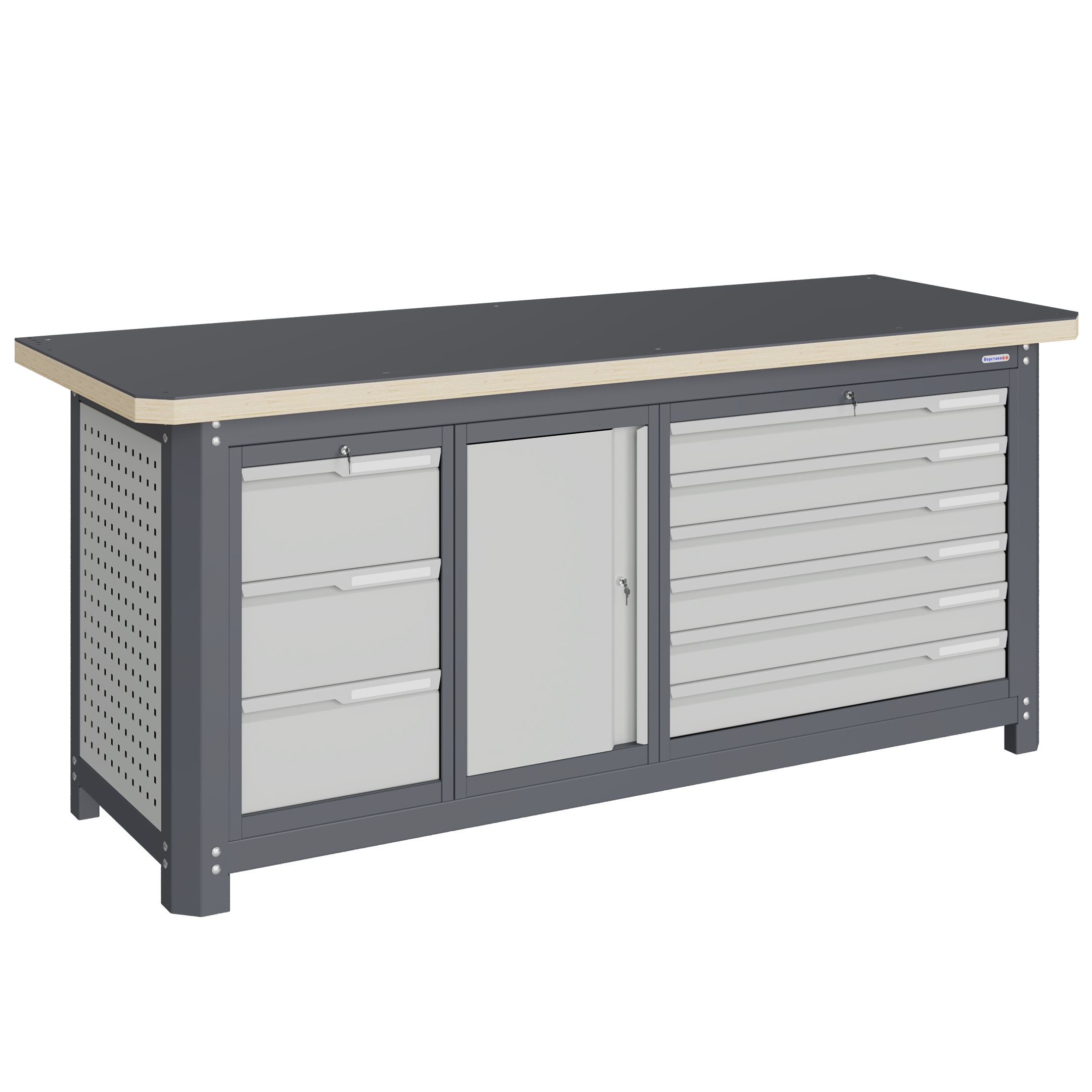 Модульный верстак MCN 2052.S37L6-2 Верстакофф 111169