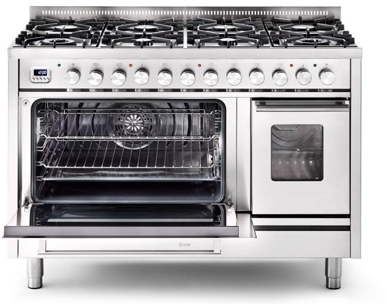 Ilve Отдельностоящая стальная кухня Professional plus P12w Santreyd  - Вид №2
