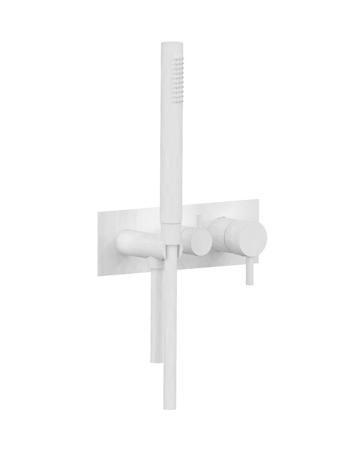 Настенный смеситель для ванны с 3 отверстиями и ручным душем Rubinetterie Frattini отдельная эстетика ARCH-00136591 - Вид №50