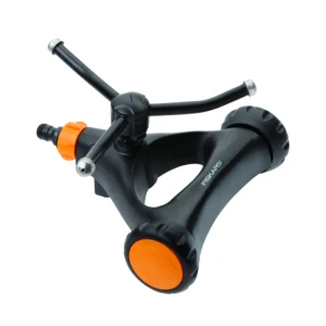 Дождеватель для полива круговой Fiskars 150 (м²) на колесах