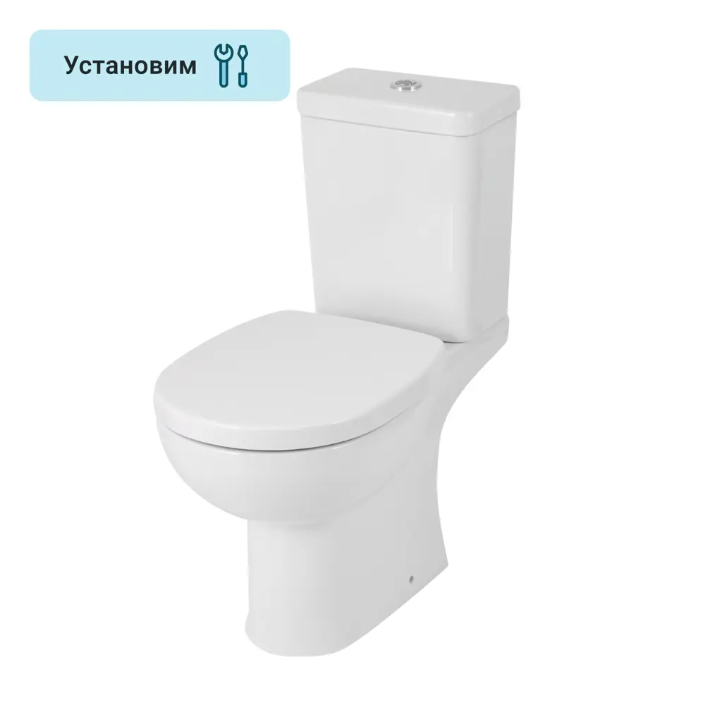 Унитаз-компакт Ideal Standard Connect Classic горизонтальный выпуск двойной слив STLM-2143918