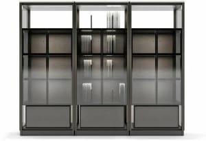 Giorgetti Модульный книжный шкаф с подсветкой Domus