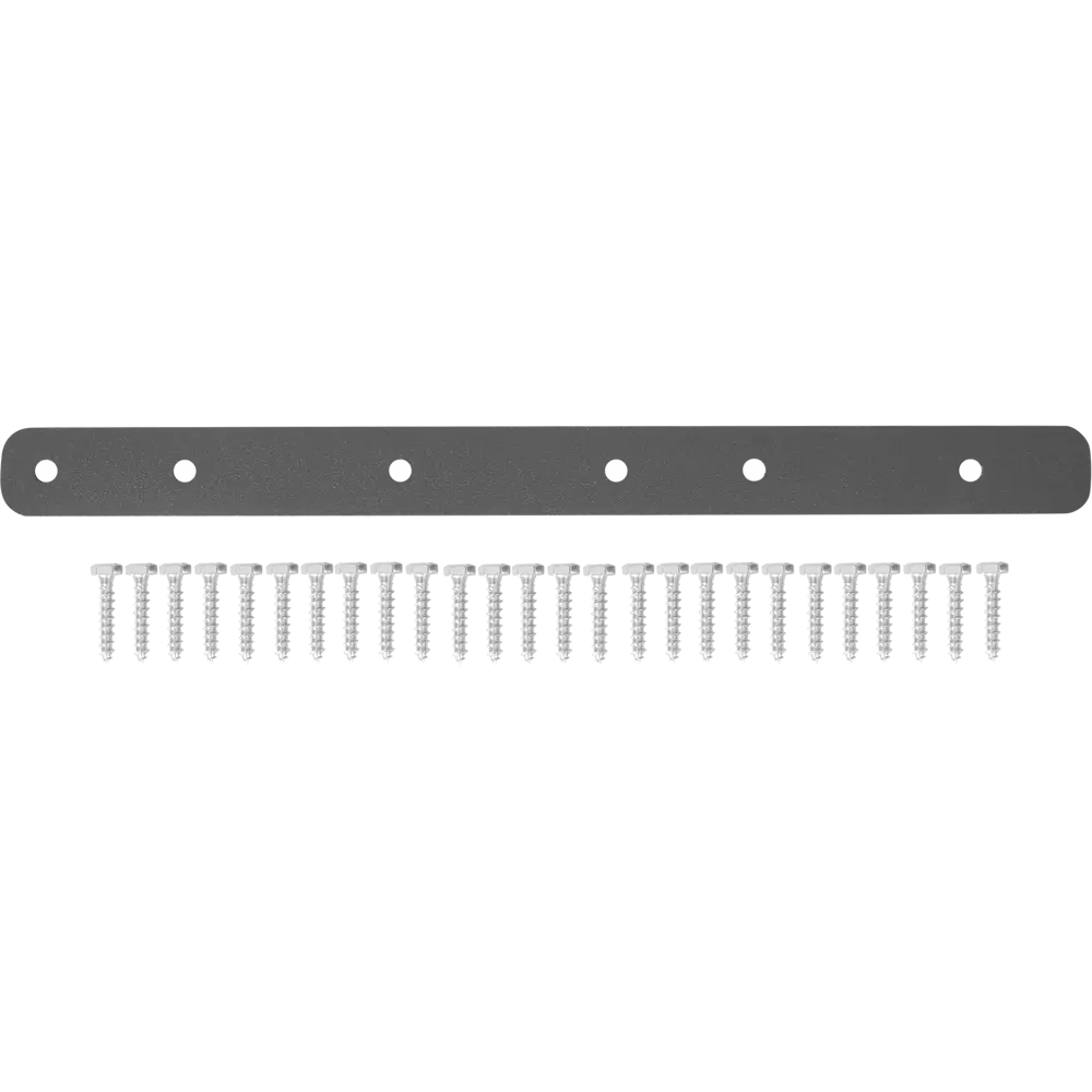 Скамья садовая со спинкой City Life150x55x83 см сталь/дерево коричневая Santreyd STLM-2212200 - Вид №3