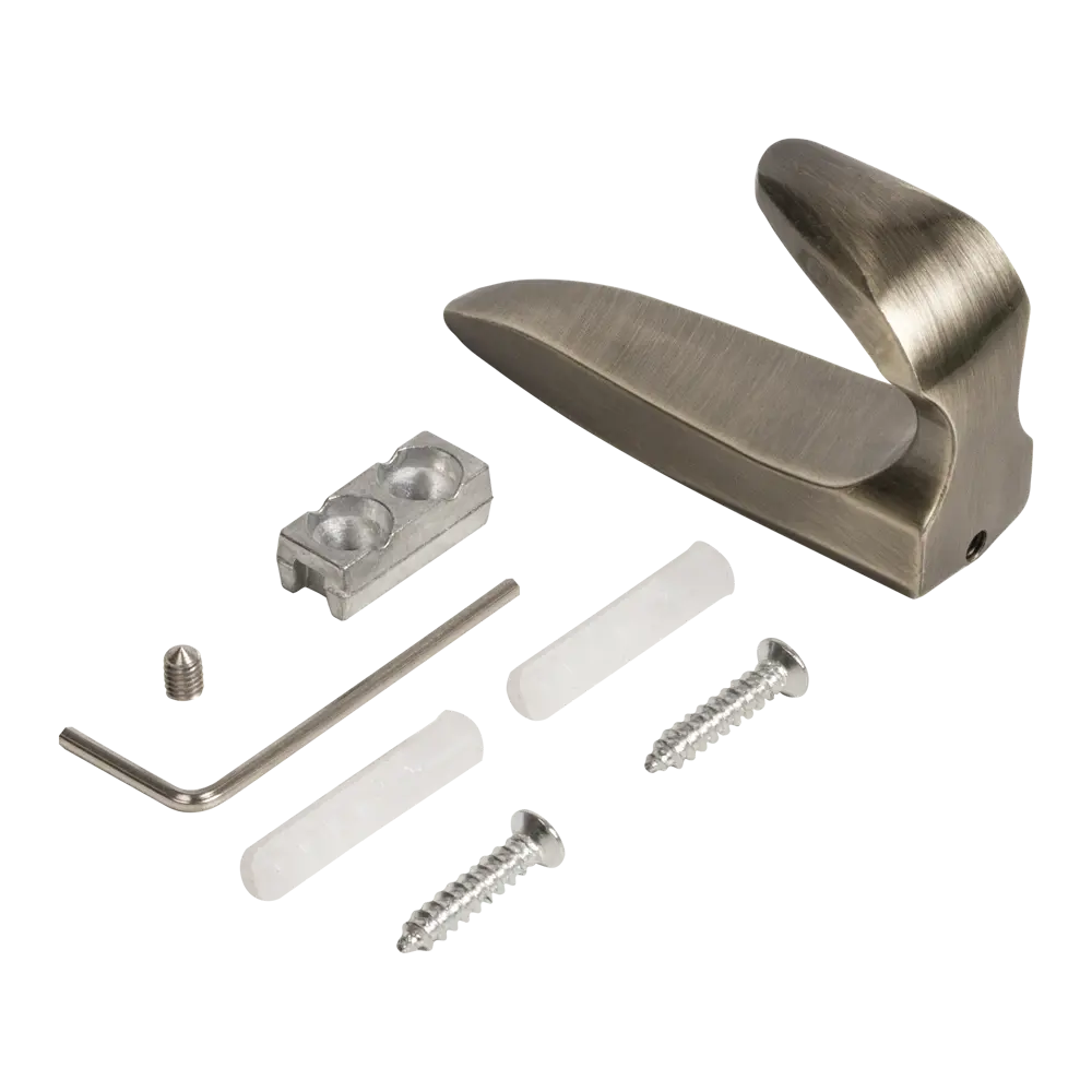 Крючок мебельный Ajax MB-LM/K-002 цвет бронза STLM-2084250 - Вид №2