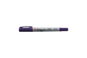 18135085 Маркер Identi Pen двусторонний, перманентный, стержень 0.4-1.0мм, Фиолетовый XYK-T 24 SAKURA
