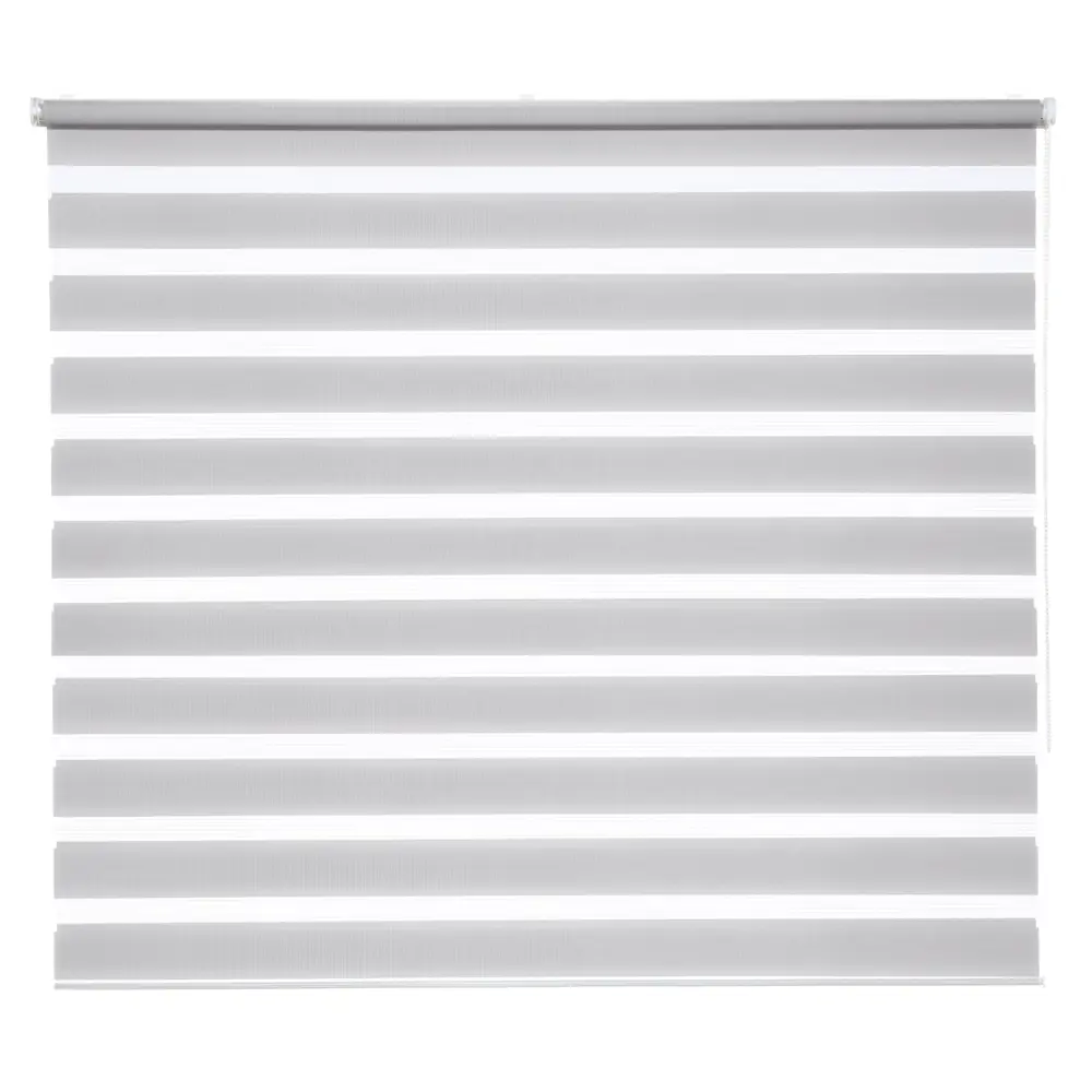 INSPIRE Peter — Рулонная штора день-ночь светло-серая 180x175 см 85225681 STLM-0060115 - Вид №1