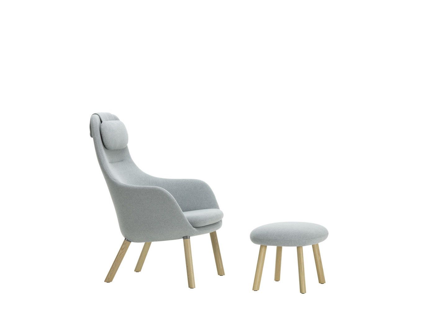 Тканевая мягкая подставка для ног VITRA HAL Lounge ARCH-00085800 - Вид №8