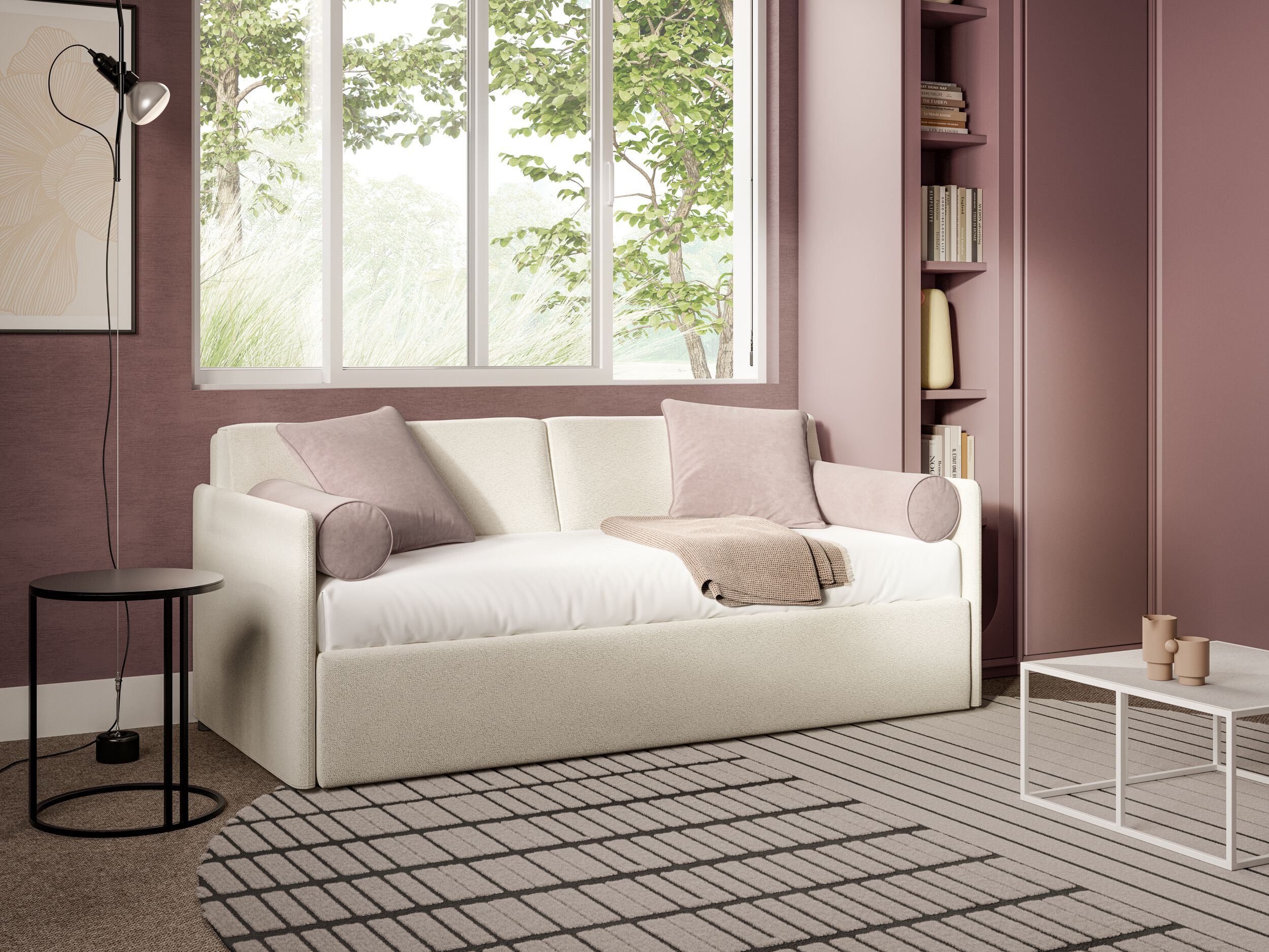 Диван-кровать из ткани Twils ARCH-00037095