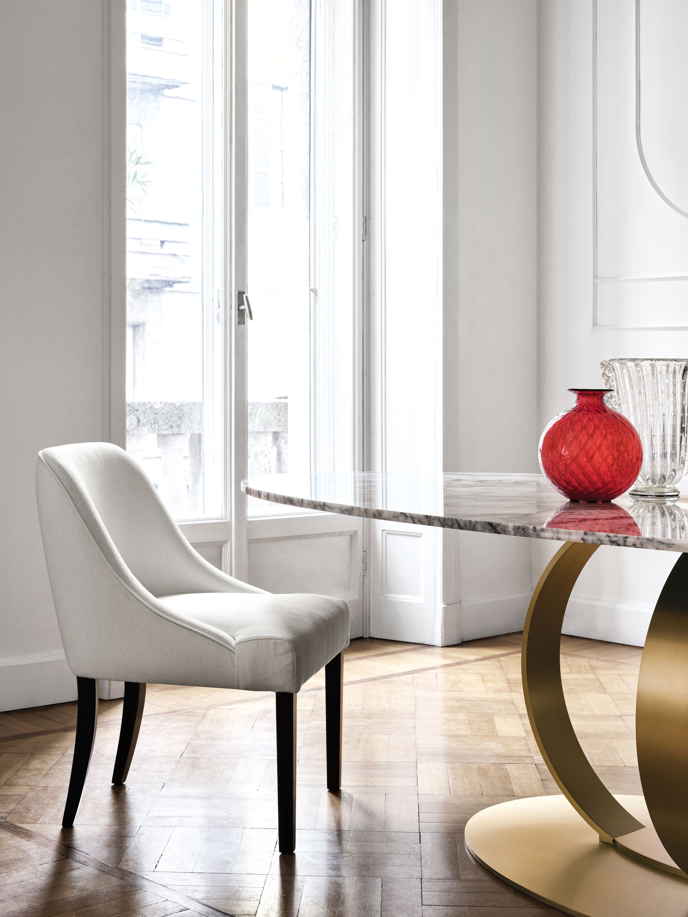 Мягкий стул из ткани DOM EDIZIONI VICKY DINNER ARCH-00152877 - Вид №2