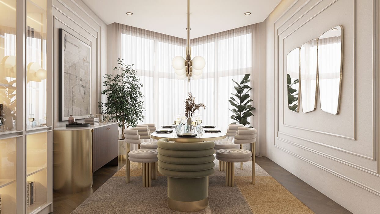 Мягкий стул для ресторана Essential Home Hollywood Glamour ARCH-00148714 - Вид №12