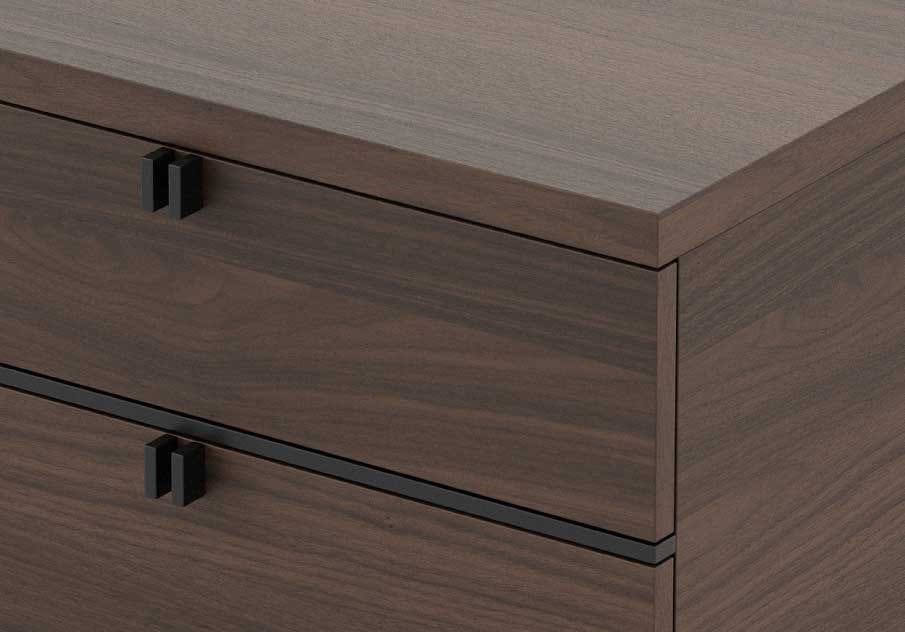 Прикроватная тумбочка из шпона Stylish Club ARCH-00085848 - Вид №3