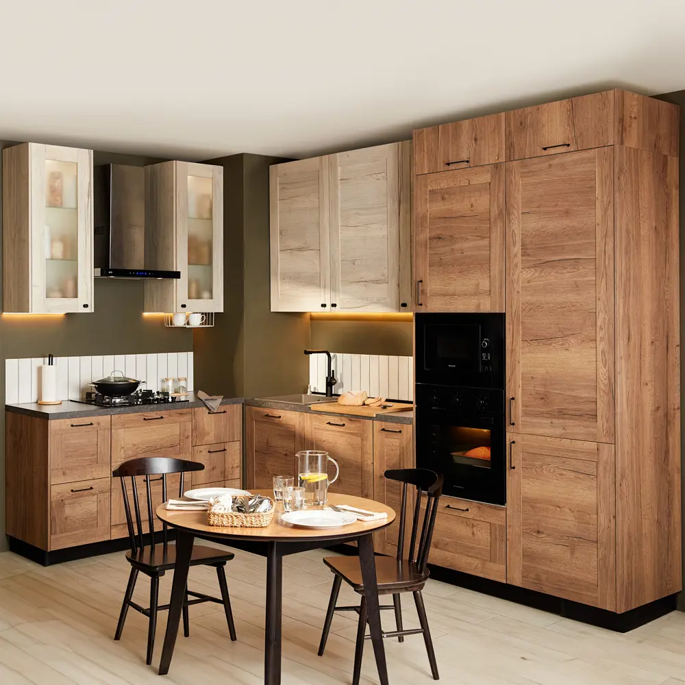 Фасад кухонный DELINIA ID «Касли» 59,7×38,1 см в стиле светлого дерева 86881002 STLM-0876612 - Вид №11