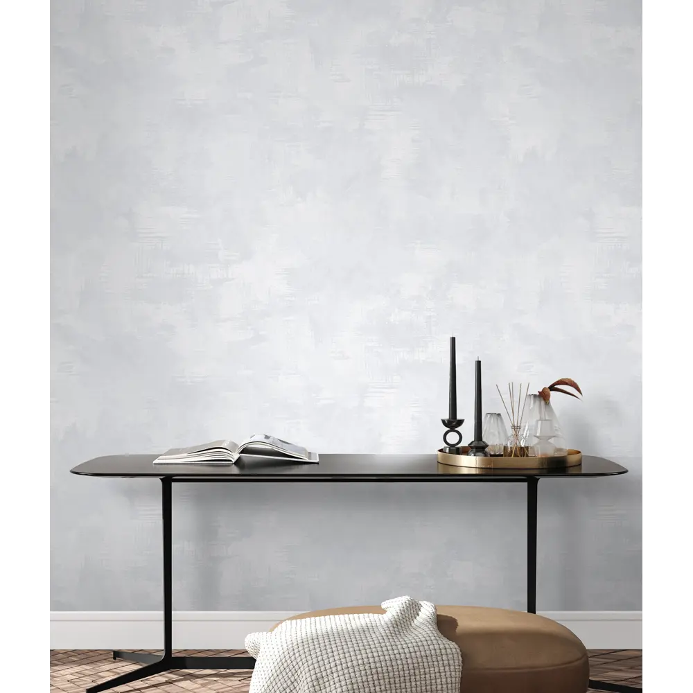 Обои флизелиновые Solo Alice серые 1.06 м 287197 STLM-2027086 - Вид №4