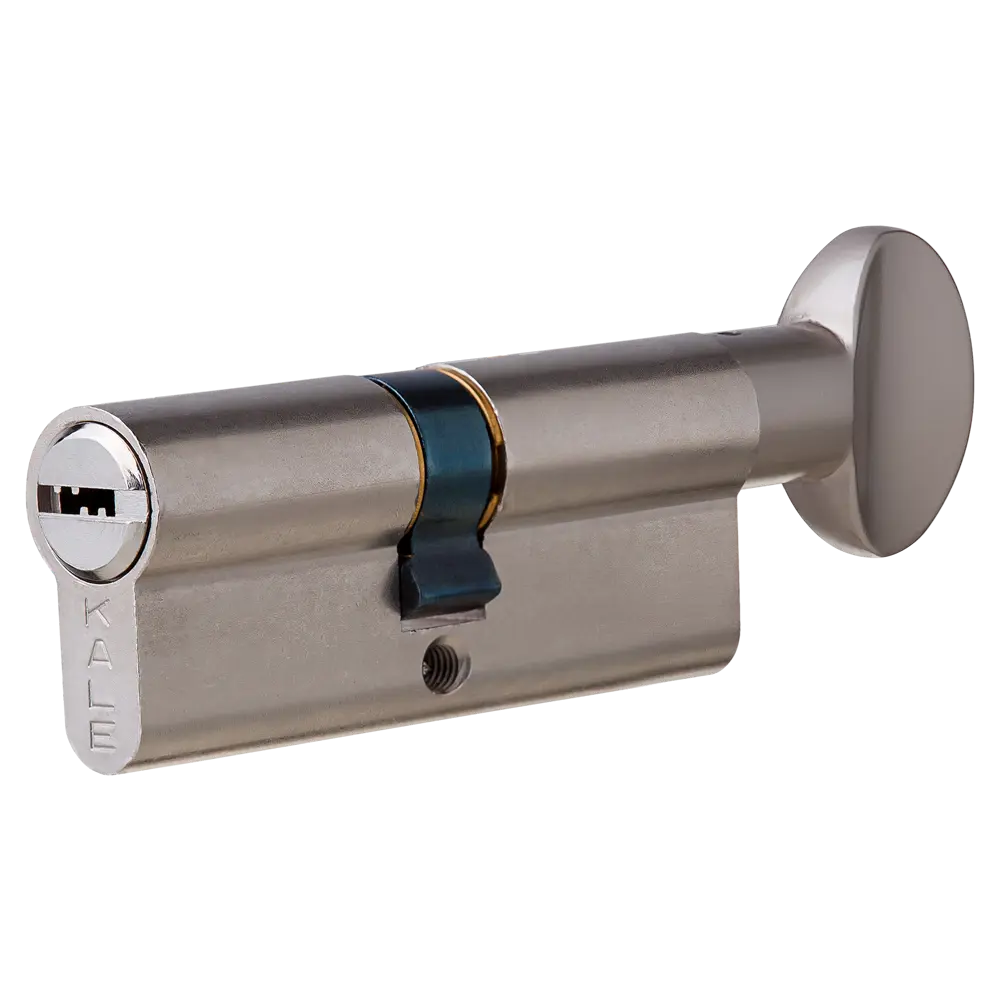 Цилиндр Kale 164BM-80-C-NP, 35х35 мм, ключ/вертушка, цвет никель 82394780 STLM-2045410 