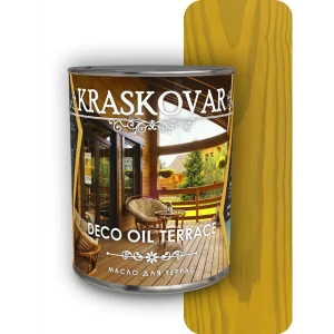 Масло для террас Kraskovar Deco Oil Terrace сочная дыня 0.75л