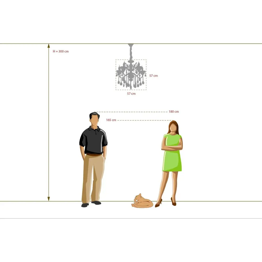 Люстра Селена 5xE14x40 Вт MW-Light STLM-2210802 - Вид №20