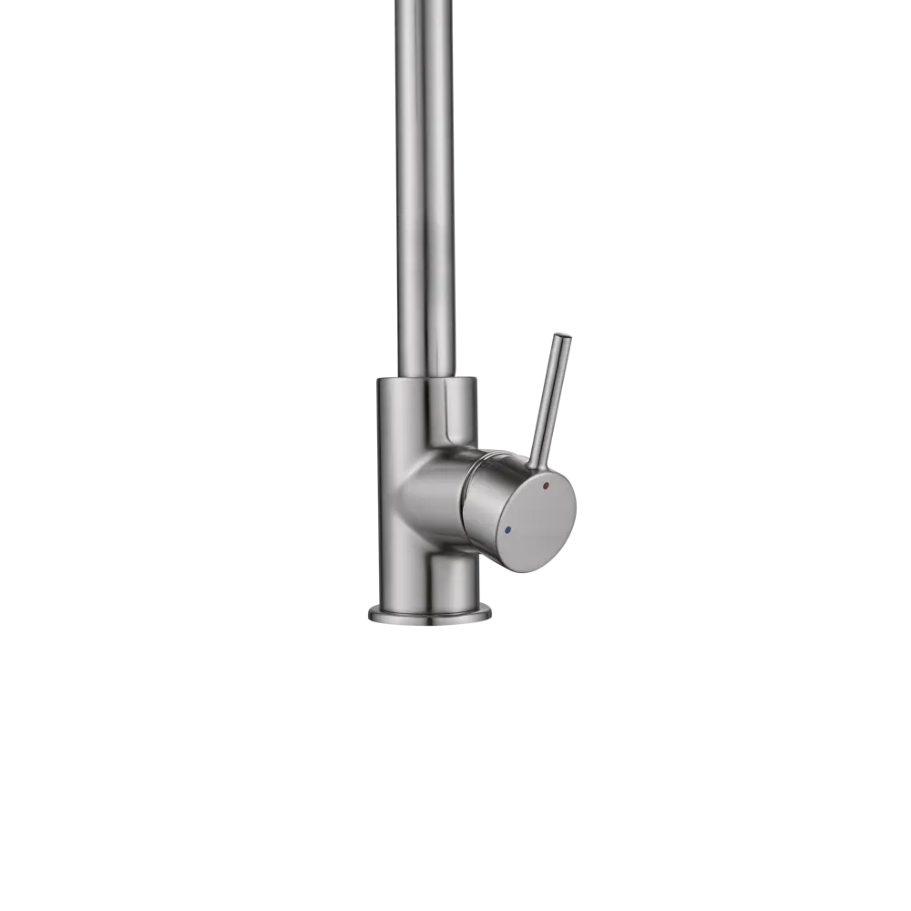 Смеситель кухонный Delinia Loa общая высота 38.6 см цвет никель матовый STLM-2067561 - Вид №3