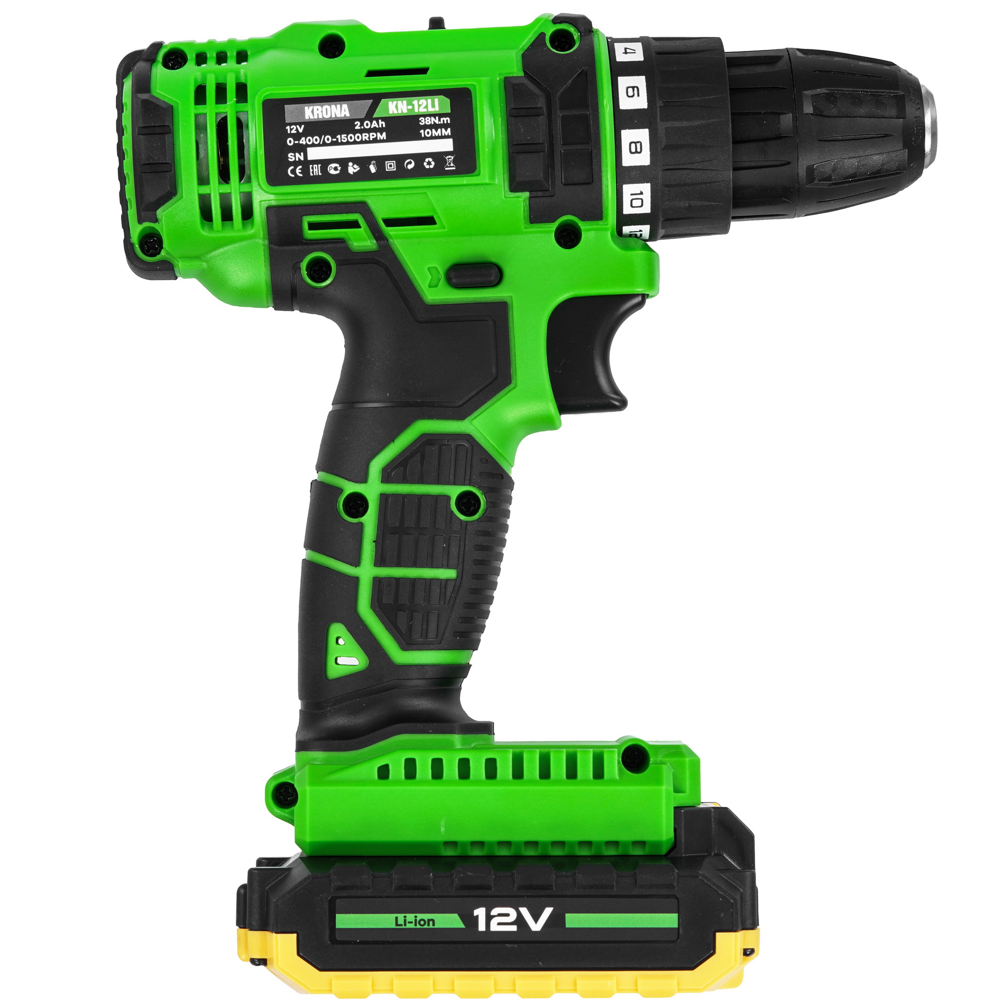 Дрель-шуруповерт KRONA KN-12LI 9236354 KRONA1 STDN-0006042 - Вид №2