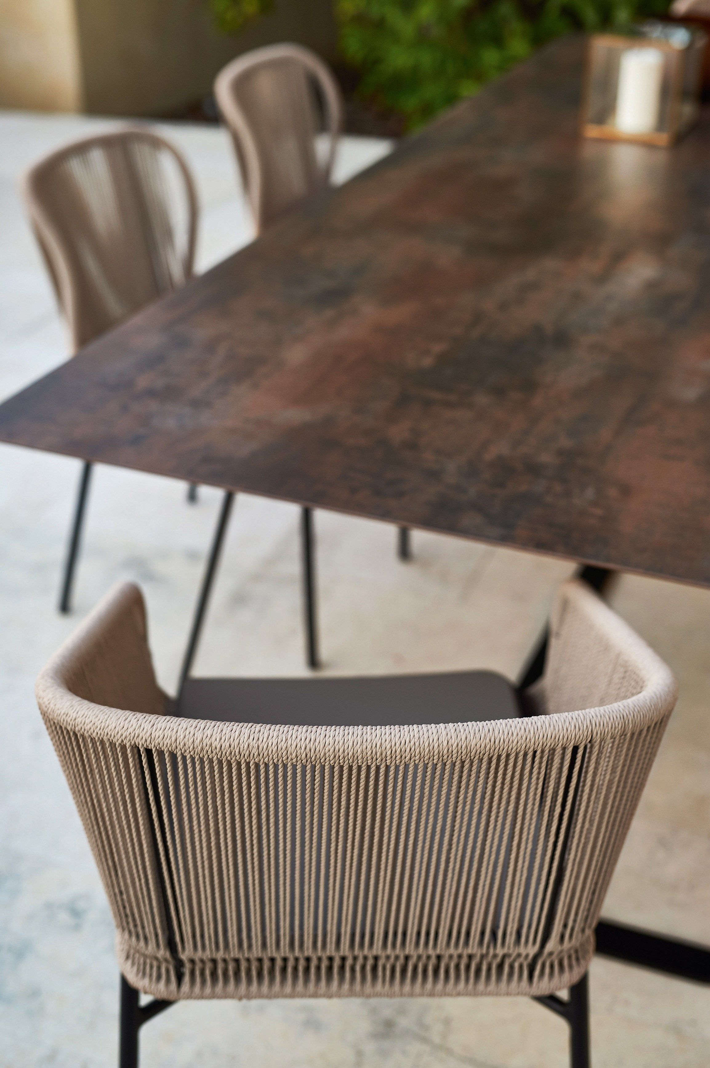 Алюминиевый стул с порошковым покрытием с подлокотниками Varaschin Cricket ARCH-00052420 - Вид №12