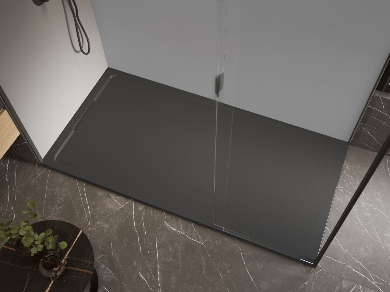 Прямоугольный поддон для душа из Акрона© Acquabella ноль ARCH-00076089 - Вид №1