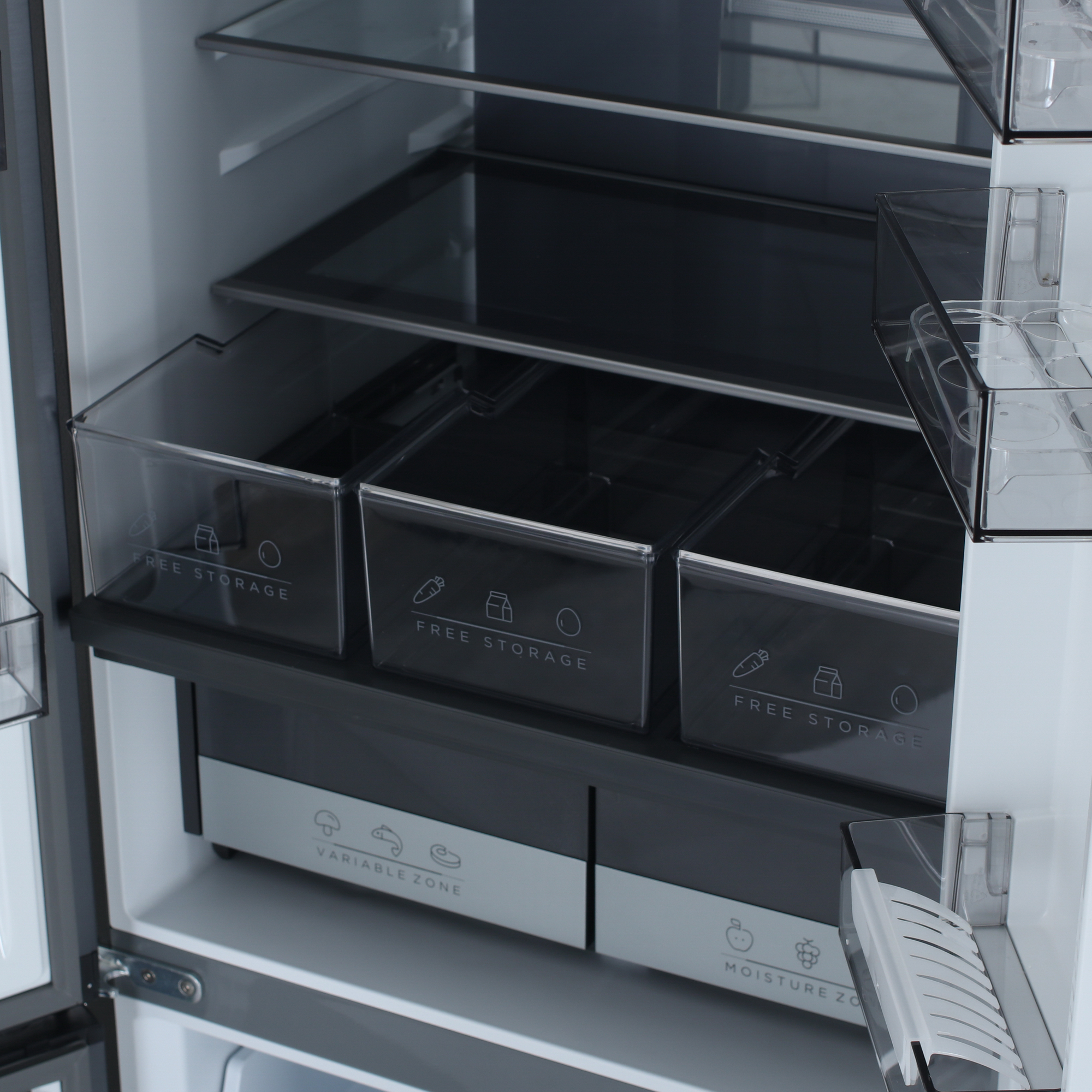 9130803 Холодильник многодверный   DEXP MCr4-45AMA серый STDN-0050770 - Вид №9