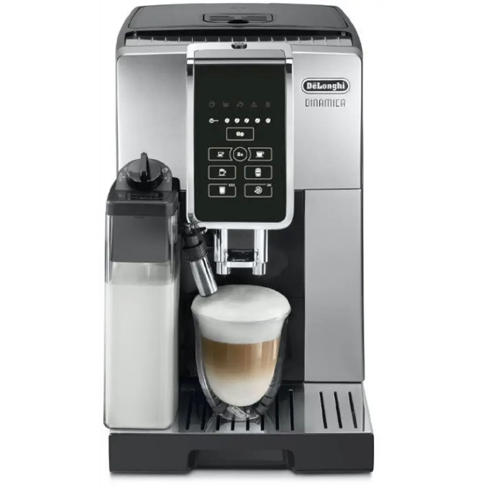 Электрическая кофемашина Delonghi 23.6x42.9x34.8 см цвет серебристый