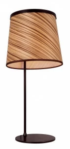 Настольная лампа дизайнерская Finch-Fletchley 1355-1T SUPERNW КЛАССИЧЕСКИЕ 080001 Коричневый