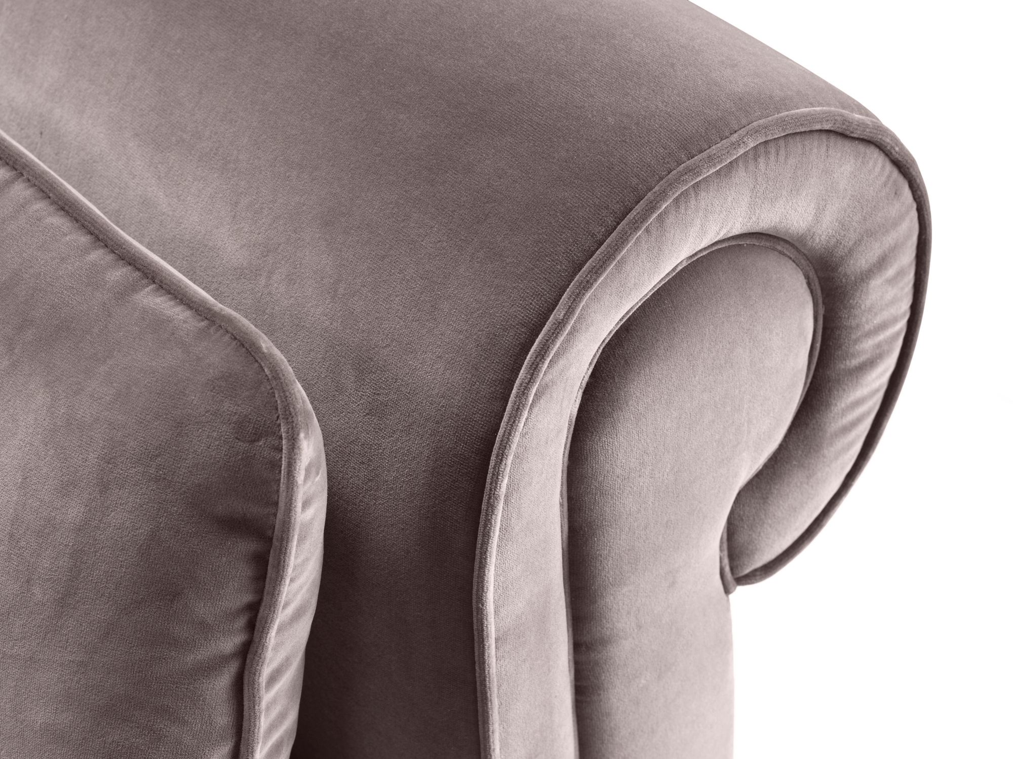 Бархатный диван с полуостровом GHIDINI1961 Портофино ARCH-00151174 - Вид №3