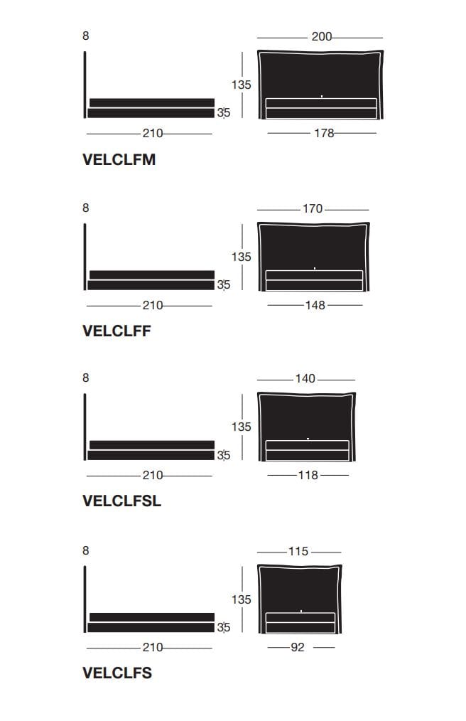Съемная двуспальная кровать для хранения ткани GRUPPO FOX ночь Фокса ARCH-00143839 - Вид №5