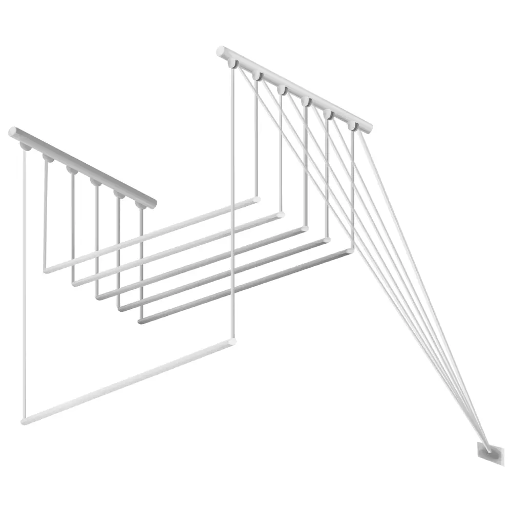 Сушилка для белья настенная «Лиана-5» 2.2 м Santreyd STLM-2196491
