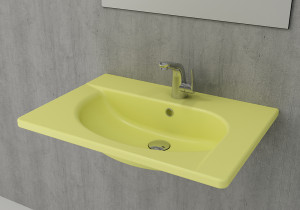 1009-026-0126 Bocchi Taormina arch Раковина в ванной для инвалидов Матовый Желтый