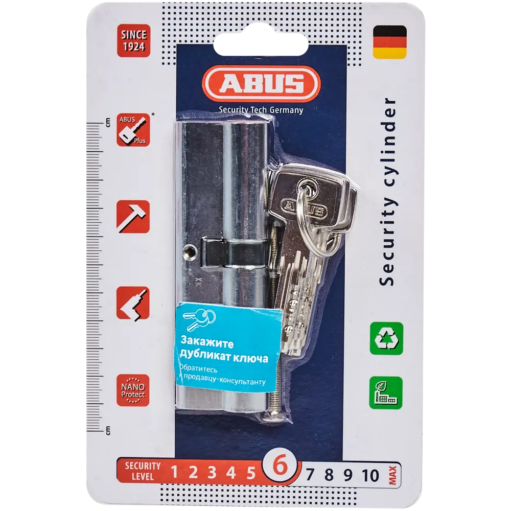 Цилиндр ABUS D6N с защитой от взлома и коррозии 82441696 STLM-0027368 - Вид №3