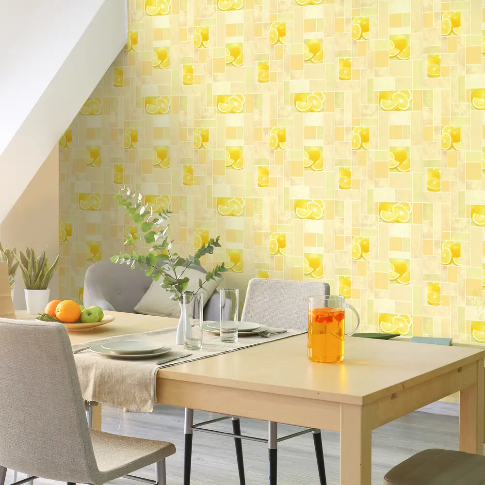 Обои виниловые Аспект Ру Цитрус желтые 0.53 м 10103-37 STLM-2090518 - Вид №3