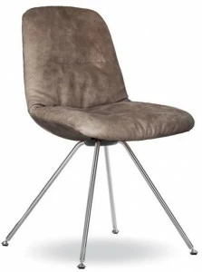Tonon Мягкое кресло из кожи или ткани с металлической основой Step 9w4.21