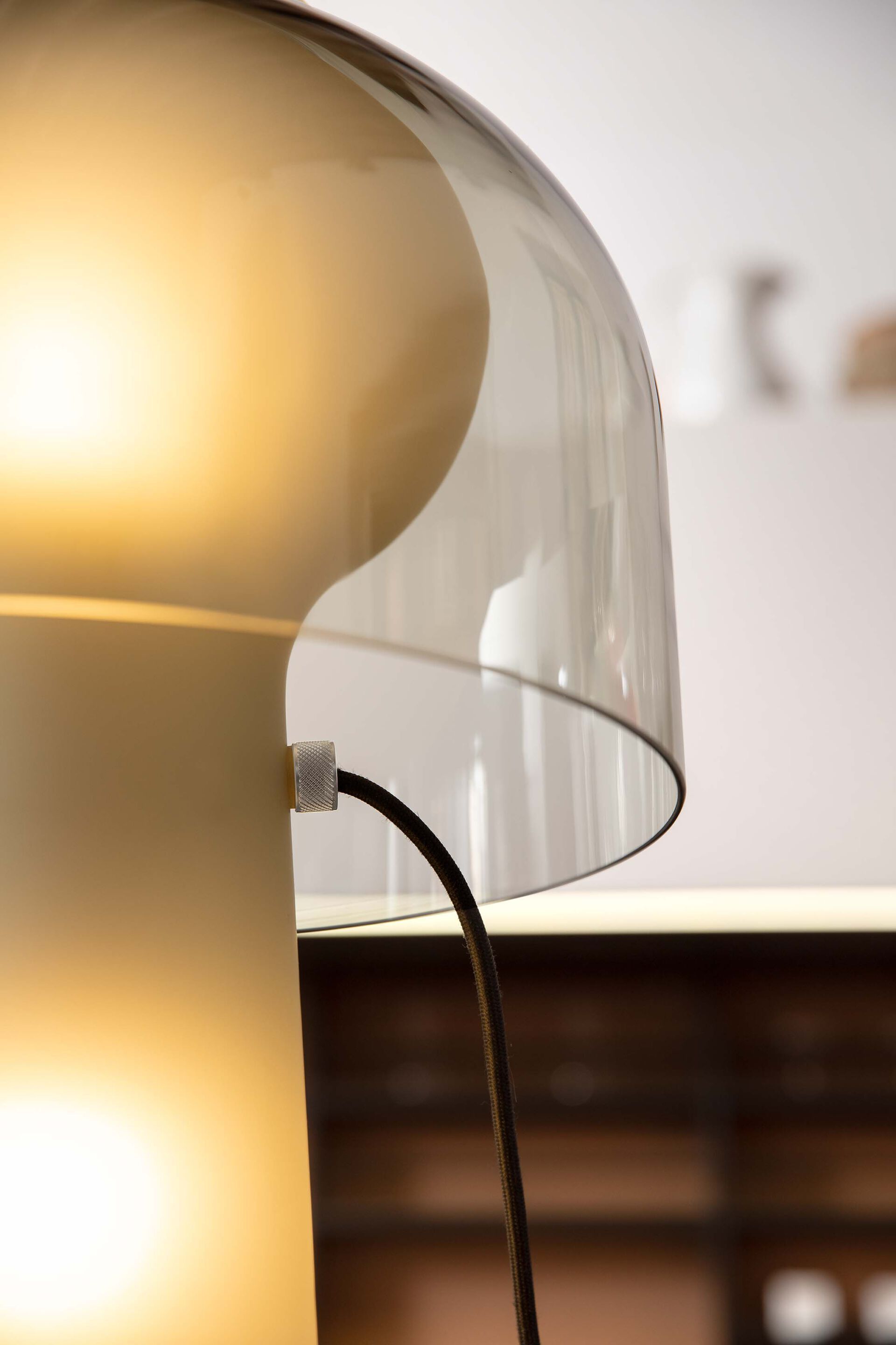 Стеклянная светодиодная настольная лампа Karman LILLY ARCH-00052072 - Вид №7