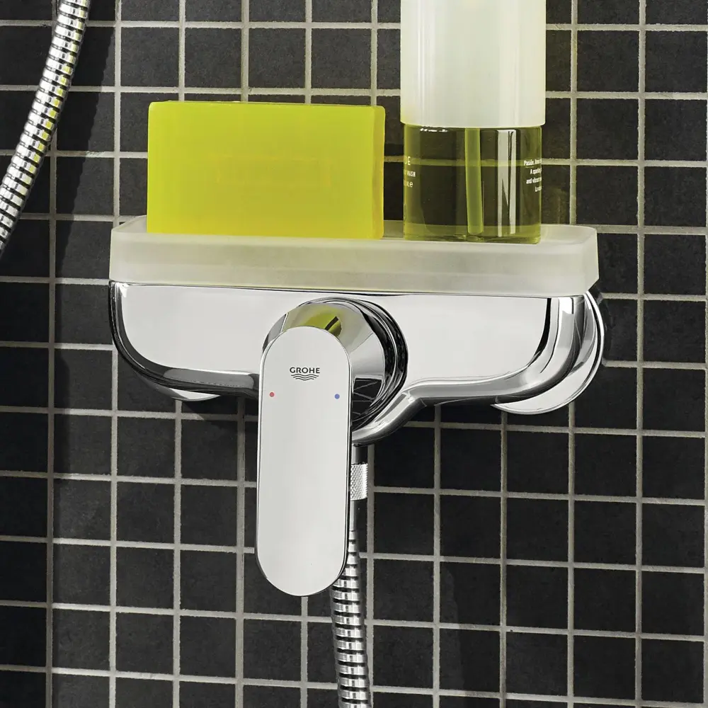 Смеситель для душа Grohe Eurosmart Cosmo, однорычажный, цвет хром Eurosart Cosmopolitan STLM-2158984 - Вид №3