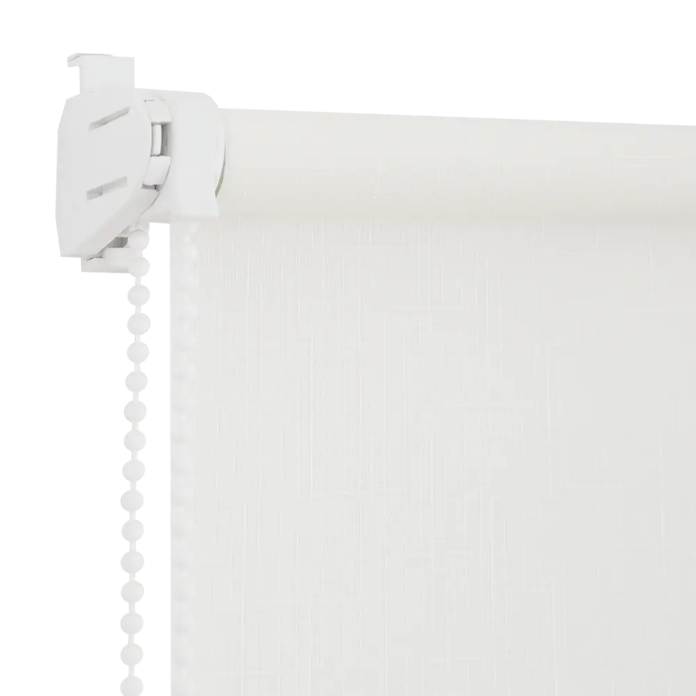 Штора рулонная Inspire Шантунг 55x160 см белая STLM-2073949 - Вид №1