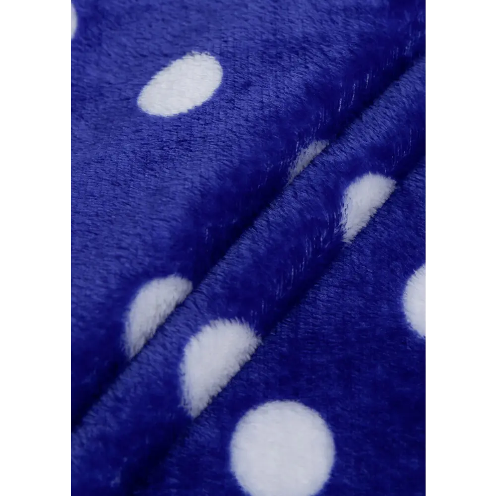 Плед Горох 150x200 см фланель цвет синий TEXREPUBLIC Печатный STLM-2083475 - Вид №2