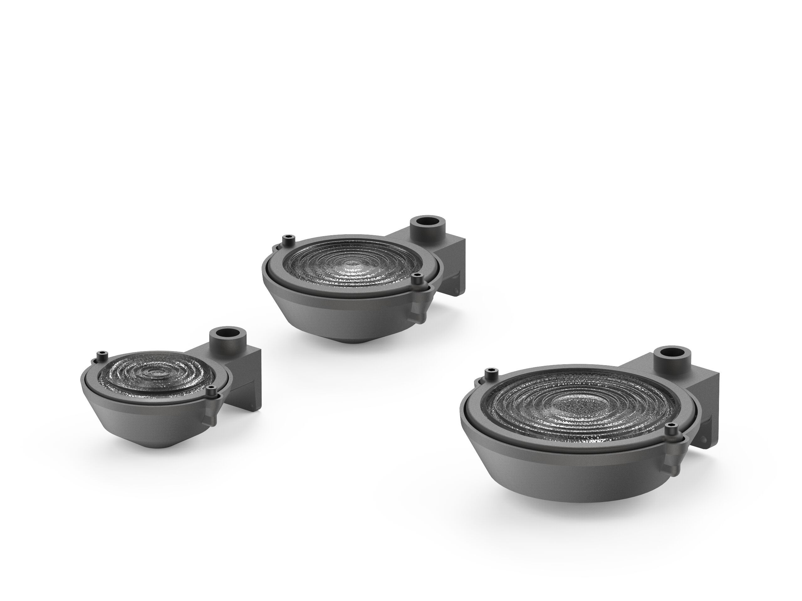 Анодированный алюминиевый настенный светильник Genuit Graphite ARCH-00031809 - Вид №9