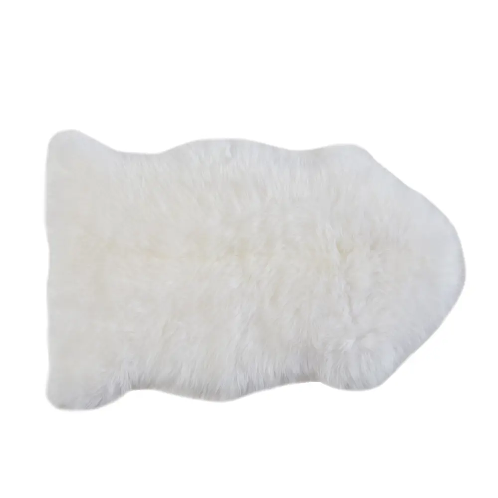 Шкура Овечья одинарная 50x80 см шерсть цвет белый Santreyd STLM-2197111
