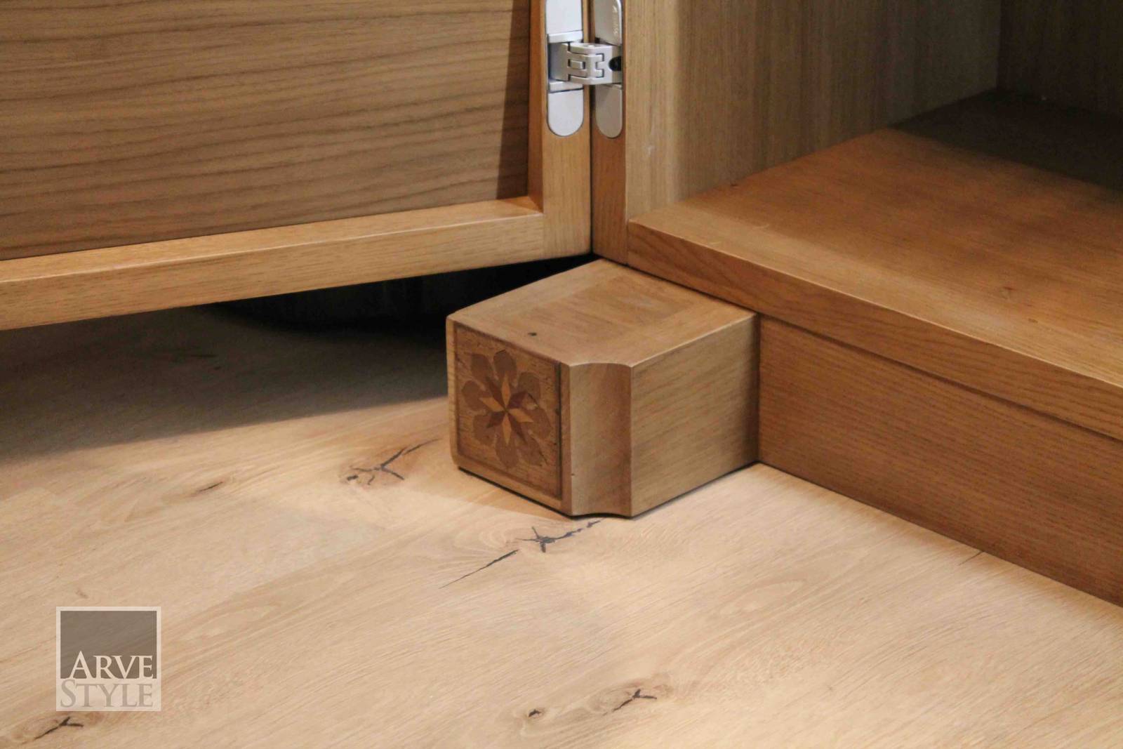 Деревянный барный шкаф со встроенным освещением Arvestyle паркет ARCH-00082377 - Вид №17