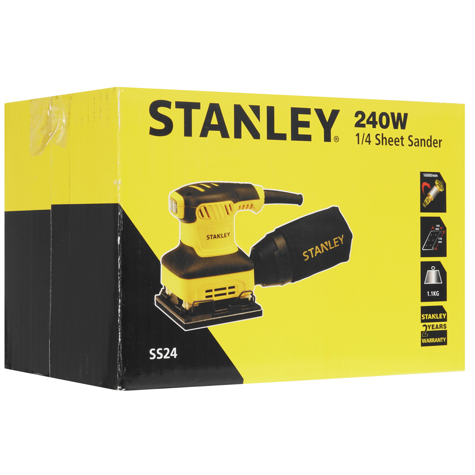 Виброшлифовальная машина Stanley SS24 9014086 STDN-0146758 - Вид №8