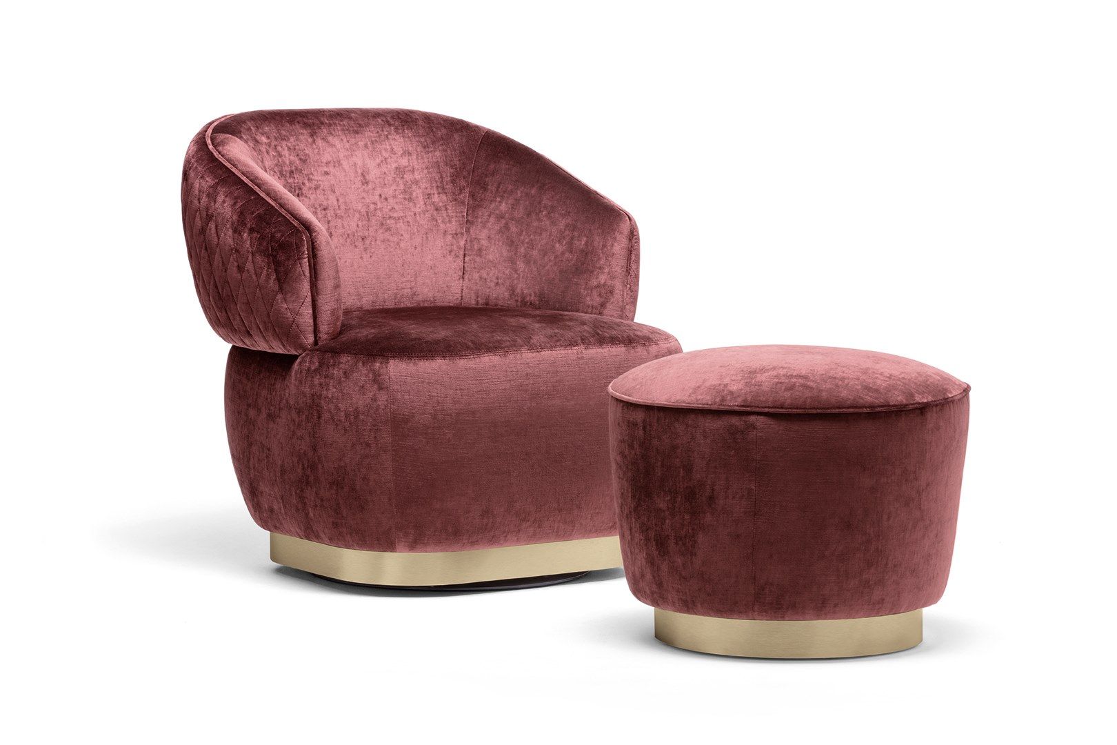 Круглый пуф OPERA CONTEMPORARY ARCH-00100817 - Вид №1