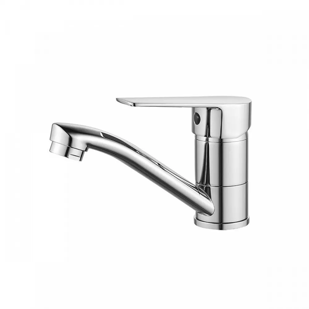 90595831 Смеситель для раковины Rossinka Silvermix S35-22 однорычажный цвет хром STLM-0299347