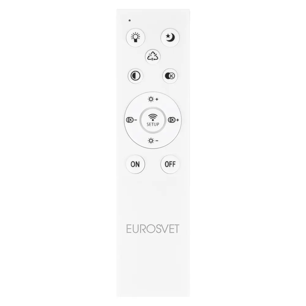 Люстра потолочная светодиодная Eurosvet Floret 90135/8 с пультом управления, 50 м², холодный белый свет, цвет белый 82312380 STLM-2167237  - Вид №6