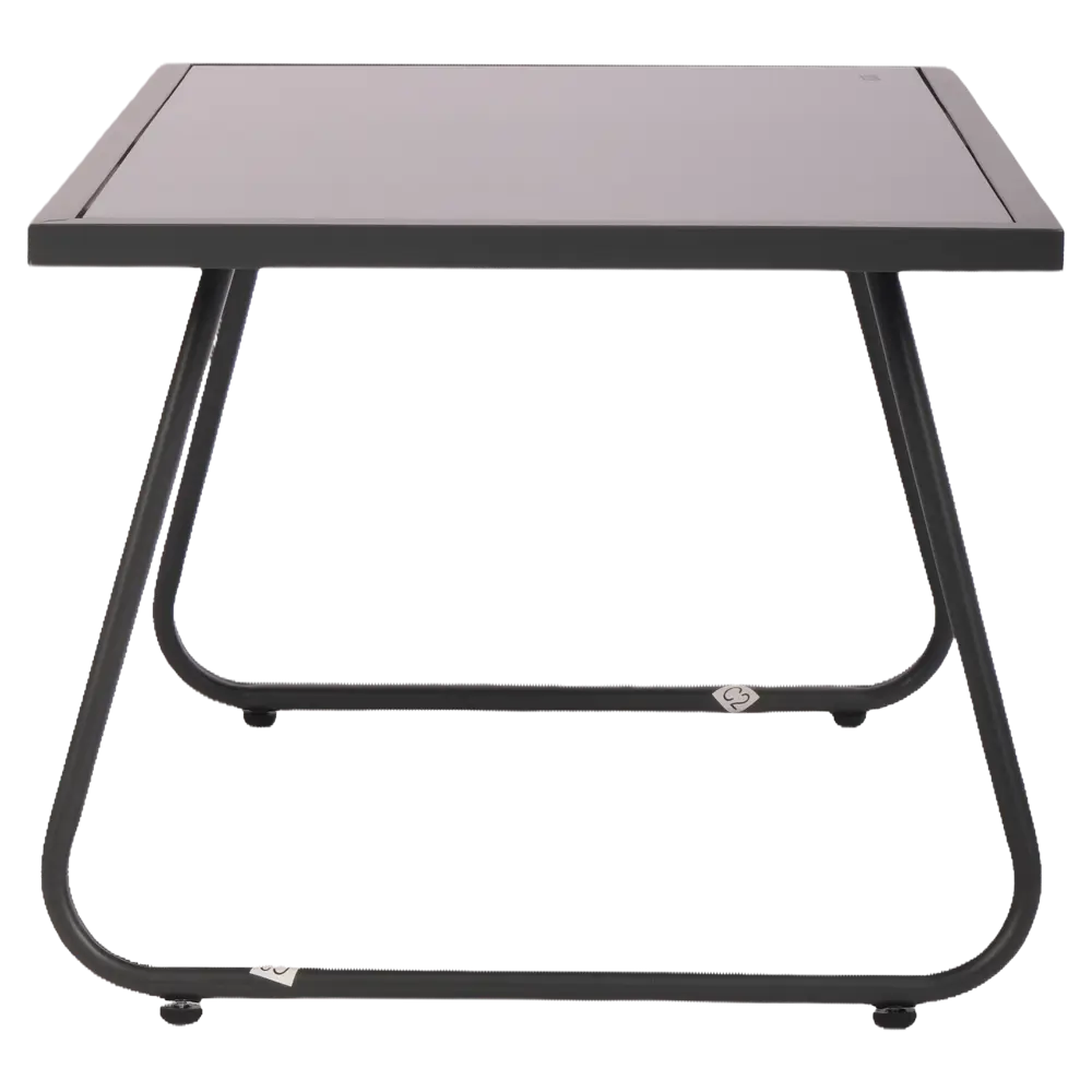 Набор садовой мебели для отдыха BEGINIA Lama Сталь Стол, диван, кресло 2 шт Черный STLM-2183634 - Вид №7