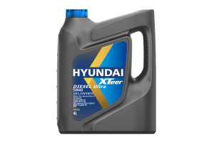 15959124 Моторное масло синтетическое Diesel Ultra 5W40, 4 л 1061223 HYUNDAI XTeer