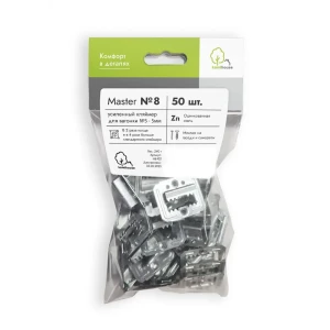 Кляймер для вагонки оцинкованные KamiHouse №8 30x30 мм 50 шт.