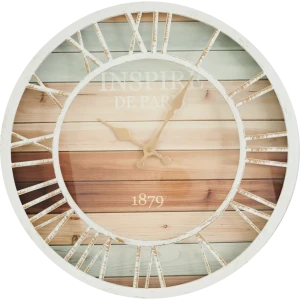 Часы настенные Dream River DMR круглые ø40.6 см цвет белый