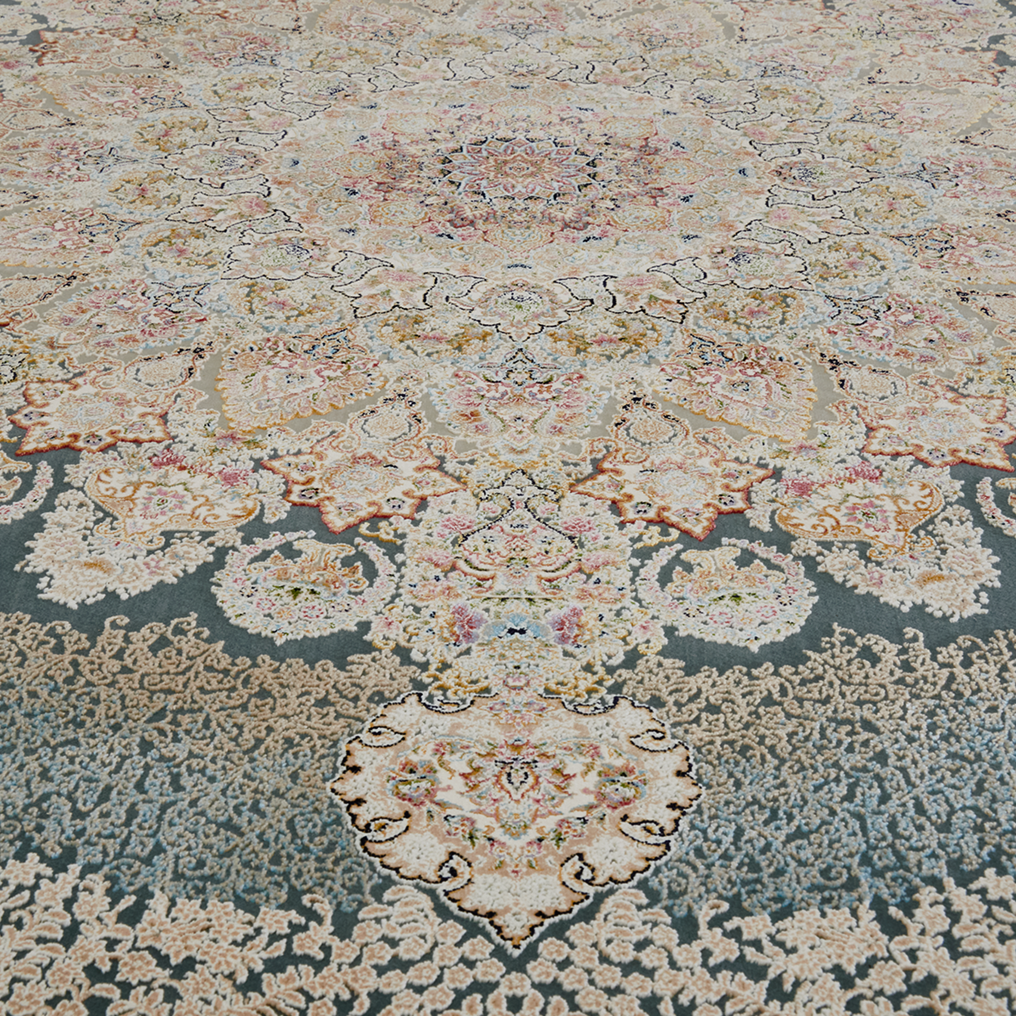 86370675 Ковер полиэстер Anosha 250х350 см цвет голубой STLM-0068266 Santreyd  - Вид №3